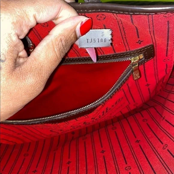 Louis Vuitton neverfull GM damier ebene - Picture 5 of 8